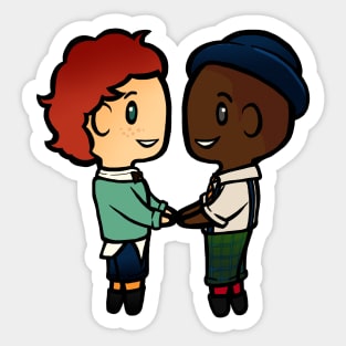 Wylan x Jesper - Six of Crows B Sticker